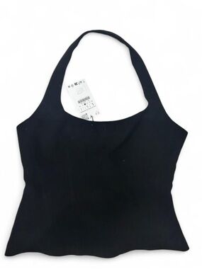 Zara Black Halter Camisole Top